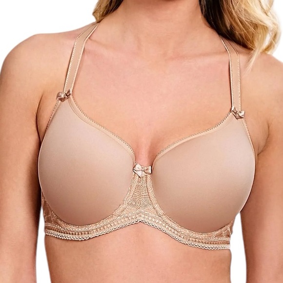 PANACHE women’s Cari Spacer bra champagne full bust underwire 30E NWT - Picture 8 of 8